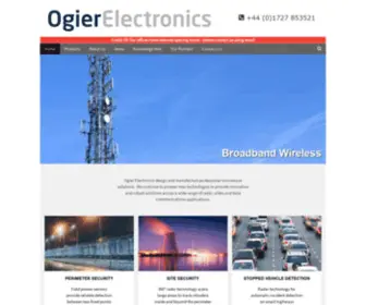 Ogierelectronics.com(Ogier Electronics) Screenshot