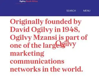 Ogilvy.co.za(Ogilvy South Africa) Screenshot