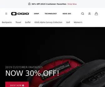 Ogio.com(Golf, Backpacks, Travel Luggage) Screenshot
