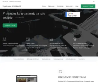 Oglasevanjenaspletu.si(Rešitve za digitalni marketing) Screenshot