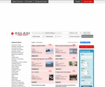 Oglasicg.me(Oglasi Crna Gora) Screenshot
