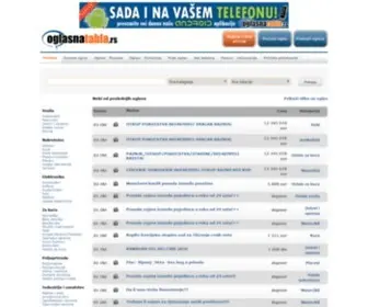 Oglasnatabla.rs(Oglasna Tabla) Screenshot