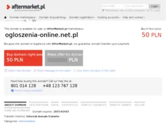 Ogloszenia-Online.net.pl(Bezpłatne) Screenshot