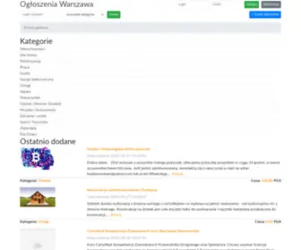 Ogloszenia-Warszawa.com(Bezpłatne) Screenshot