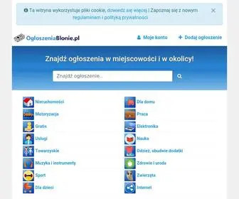 Ogloszeniablonie.pl(Ogłoszenia) Screenshot