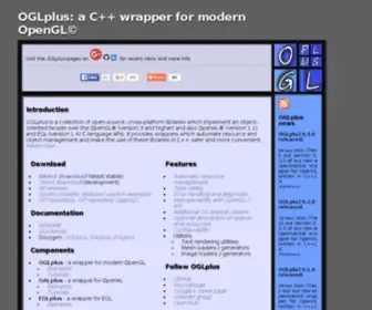 Oglplus.org(A C) Screenshot