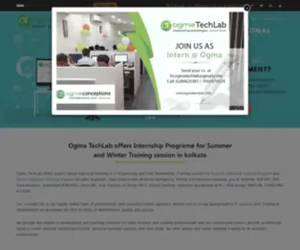 Ogmatechlab.com(Summer Training 2022 in Kolkata) Screenshot