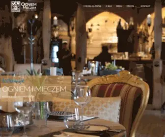 Ogniemimieczem.com(Ogniem i Miczem Restauracja) Screenshot