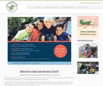 OGNS.org(Open Gate Nursery School) Screenshot