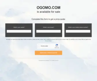 Ogomo.com(Travel Size Products) Screenshot