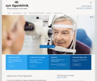 Ogonkliniken.com(Ögonläkare) Screenshot