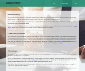 Ogooglebar.se(Tillbehör) Screenshot