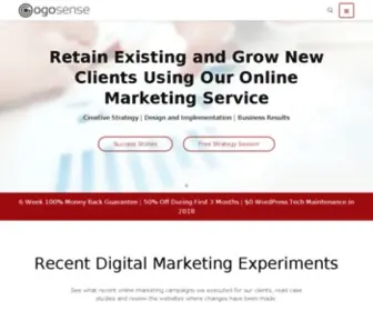 Ogosense.com(Creative Internet Marketing) Screenshot