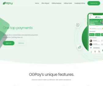 Ogpay.ae(Fintech mobile app with Digital payment) Screenshot