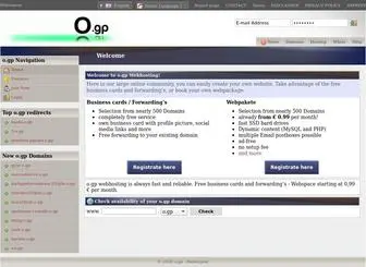 O.gp(Herzlich Willkommen) Screenshot