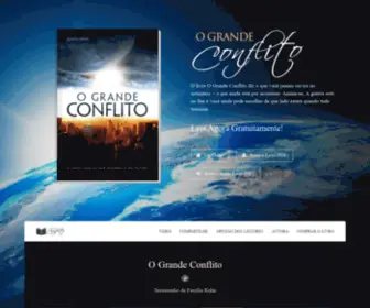 Ograndeconflito.com.br(Leia, Ouça, Baixe o livro) Screenshot