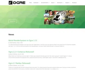 Ogre3D.org(Home of a marvelous rendering engine) Screenshot