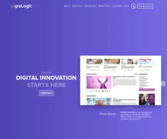 Ogrelogic.com(Digital Marketing Company) Screenshot