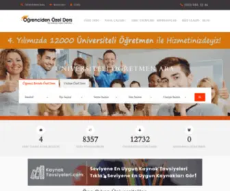 Ogrencidenozelders.com(Öğrenciden Özel Ders) Screenshot