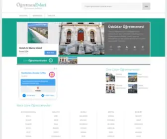 Ogretmenevlerim.com(Öğretmenevi) Screenshot