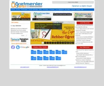 Ogretmenlerodasi.org.tr(ÖÄretmenler) Screenshot