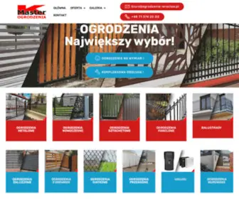 Ogrodzenia-Wroclaw.pl(OGRODZENIA WROCŁAW) Screenshot