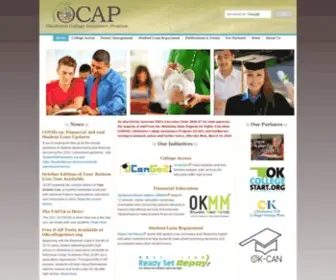OGSLP.org(Oklahoma College Assistance Program) Screenshot