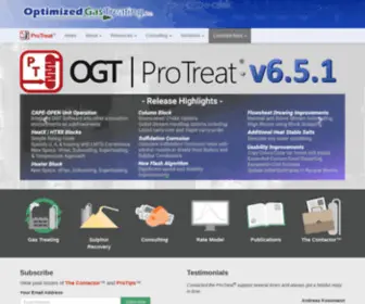 OGTRT.com(Optimized Gas Treating) Screenshot