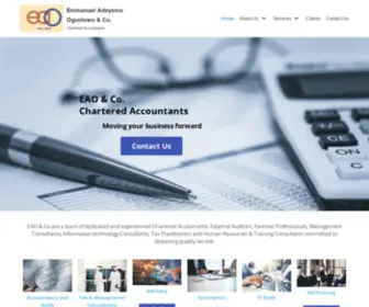 Ogunlowo.com(Chartered Accountants) Screenshot