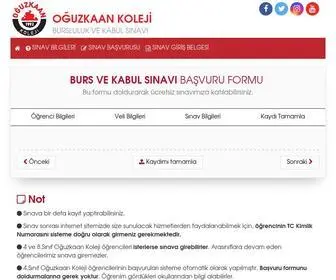 Oguzkaanburssinavi.com(Oğuzkaan Koleji Bursluluk Sınavı) Screenshot
