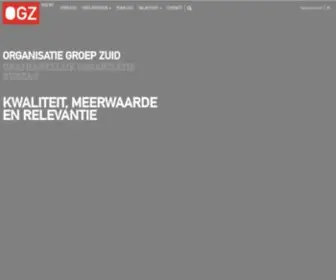 OGZ.nl(Organisatie Groep Zuid) Screenshot