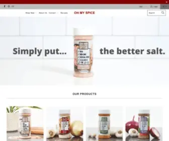 OH-MY-Spice.com(Oh My Spice) Screenshot