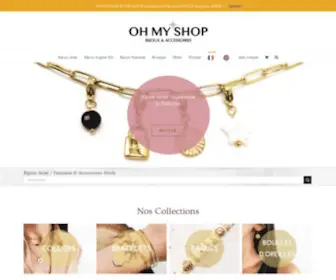 OH-MYshop.com(Bijoux Acier) Screenshot