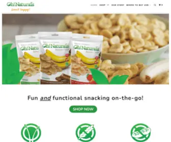 OH-Naturals.com(Naturals Healthy Snacks) Screenshot