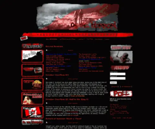 OH-The-Horror.com(Horror Reviews) Screenshot