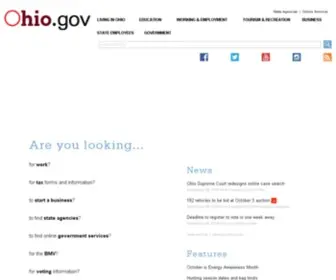 OH.gov(Ohio.gov is the official) Screenshot