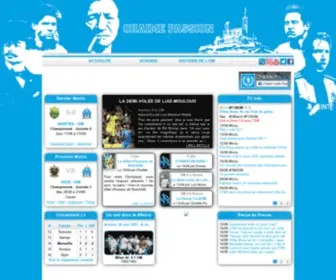 Ohaime-Passion.com(L'actualité de l'OM pour les supporters de l'Olympique de Marseille) Screenshot