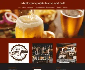 Ohalloranspublichouse.com(O’Halloran’s Public House) Screenshot