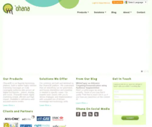 Ohana-Media.com(Ohana Media) Screenshot