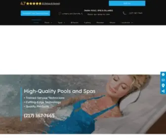 Ohana-Pools-Spas.com(Ohana Pools) Screenshot