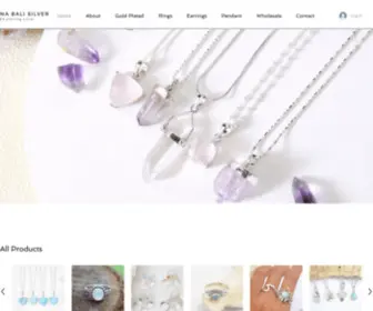 Ohanabalisilver.com(Wholesale Jewelry) Screenshot