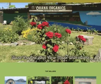 Ohanaorganics.com(Ohana Organics) Screenshot