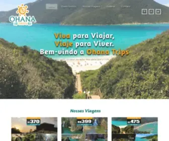 Ohanatrips.com.br(Ohana Trips) Screenshot