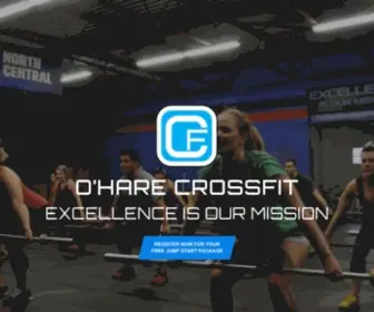 Oharecrossfit.com(O'Hare CrossFit) Screenshot