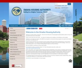 Ohauthority.org(Omaha Housing Authority) Screenshot