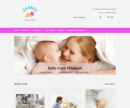 Ohbaby.store(Ohbaby store) Screenshot