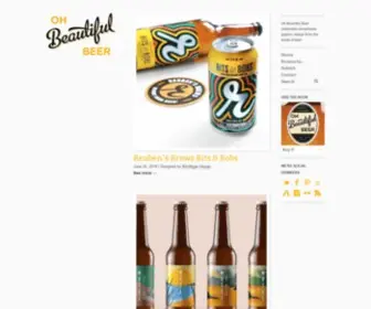 Ohbeautifulbeer.com(Oh Beautiful Beer) Screenshot