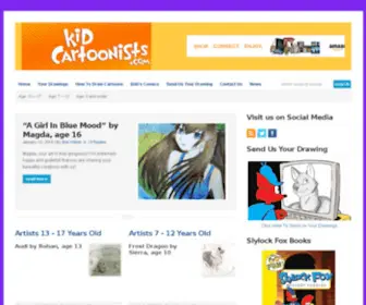 Ohbrothercomics.com(Kid Cartoonists) Screenshot