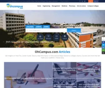 Ohcampus.com(Campus Media & Admission Portal) Screenshot