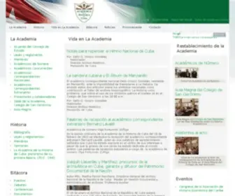 OHC.cu(Academia de la Historia de Cuba) Screenshot
